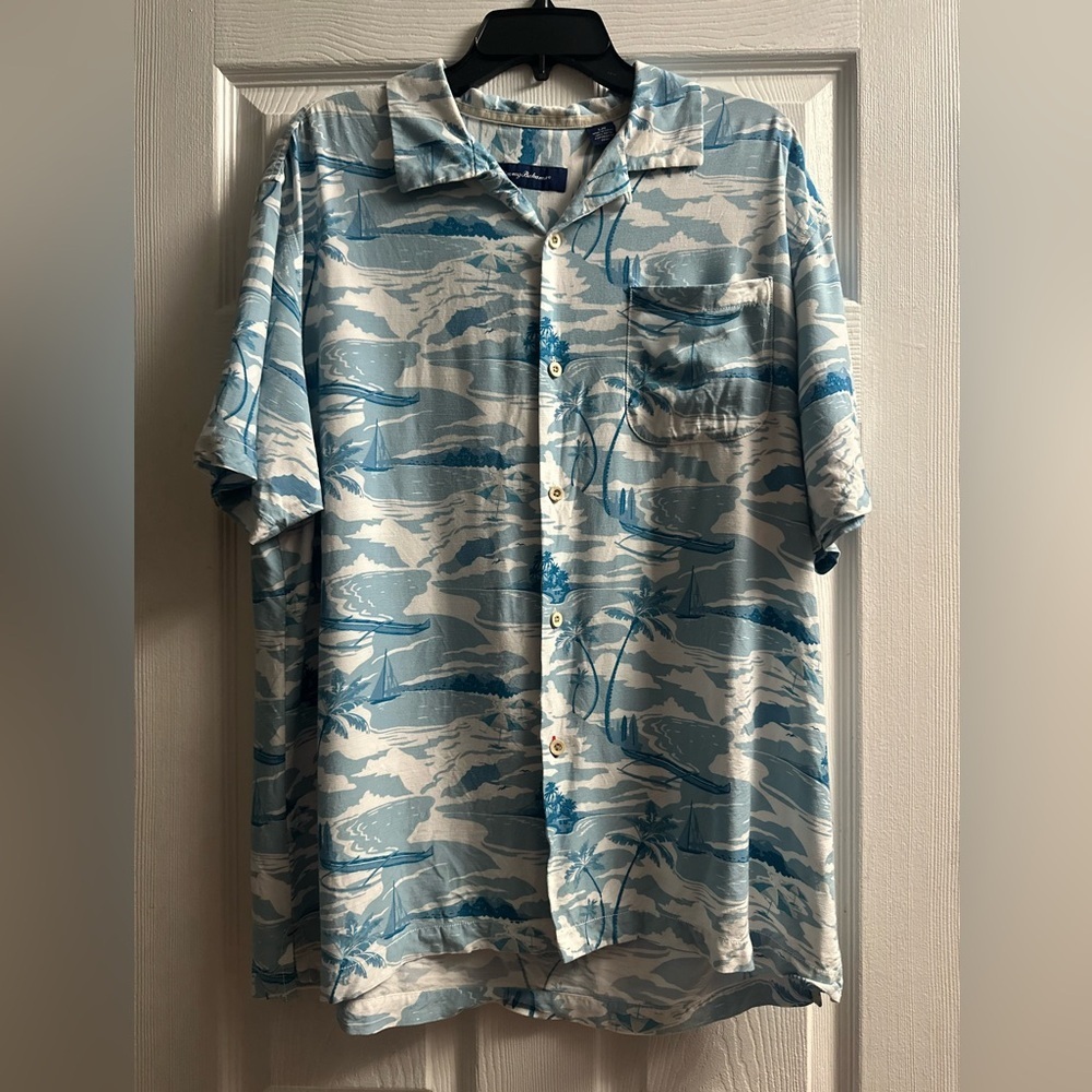 Vintage Tommy Bahama Short Sleeve Shirt Large